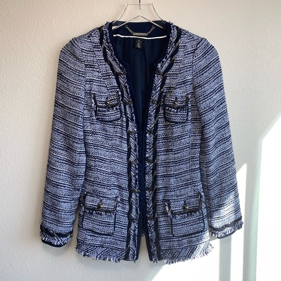 White House Black Market Jackets & Blazers - White House Black Market Tweed Blazer